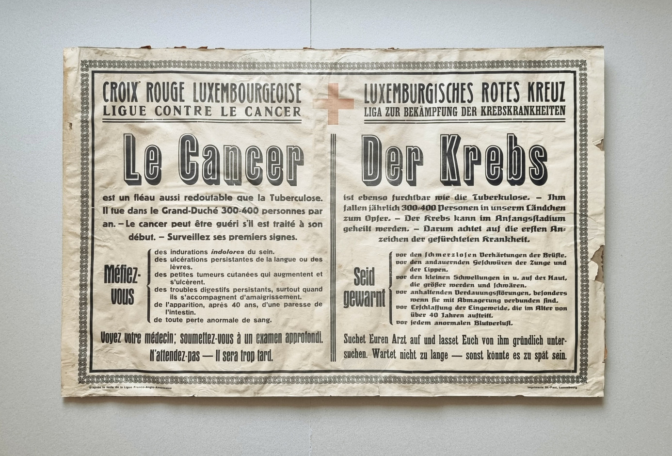 Here are some examples of posters that the BNL would like to restore. (Photo: NL)