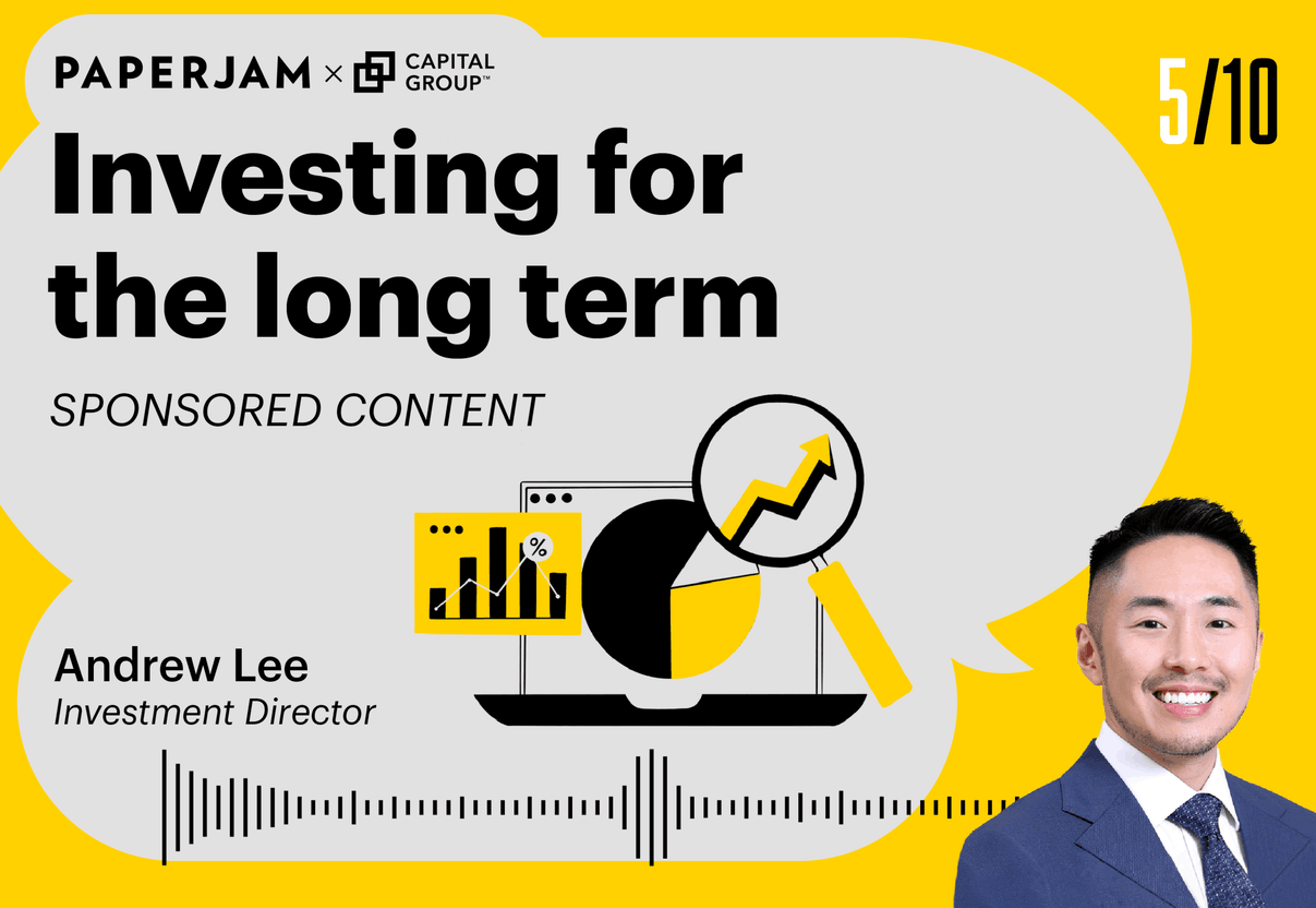 Andrew Lee, directeur des investissements chez Capital Group et basé à Hong Kong Photo : Capital Group et Illustration : Maison Moderne