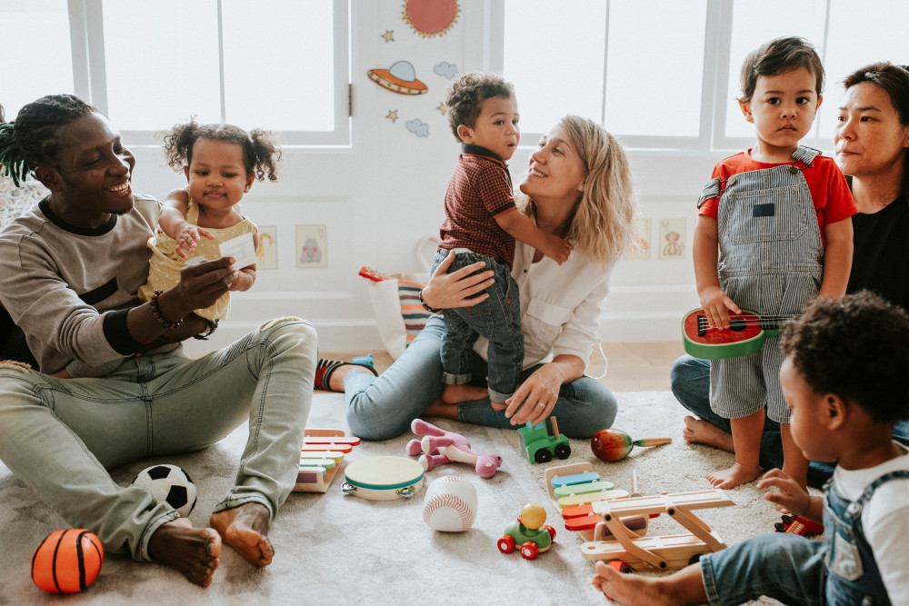 Diverse children enjoying playing with toys (Photo: Copyright (c) 2018 Rawpixel.com/Shutterstock.  No use without permission.)