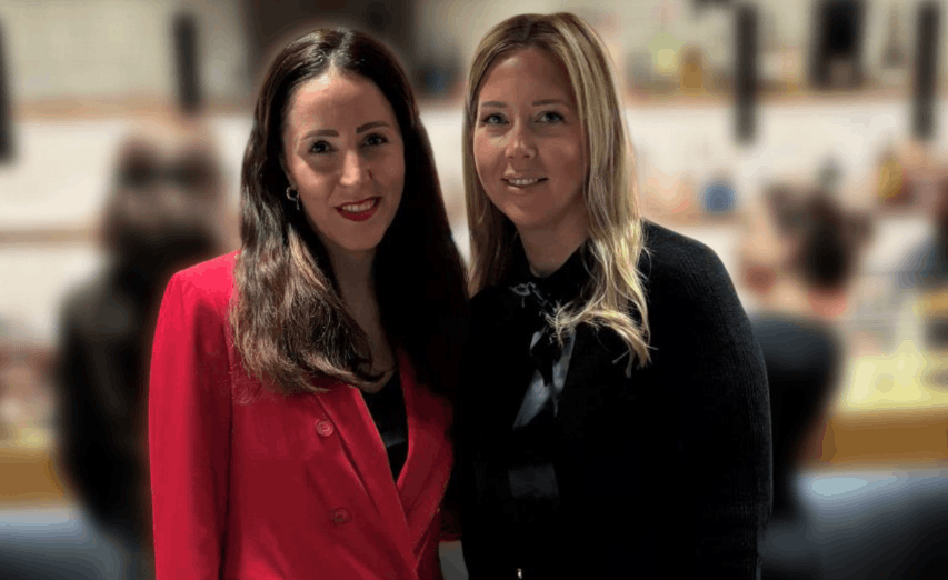 Monika Ruseva, présidente de The Network, et Breanna Schaefer-O’Reilly, country manager de Select HR Luxembourg. (Photo: Select HR Luxembourg)