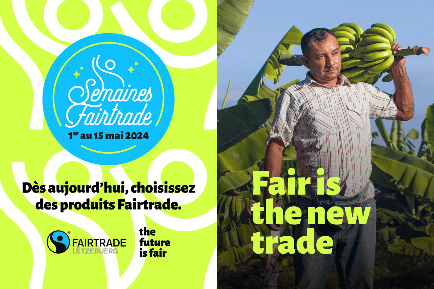 Les Semaines Fairtrade 2024 sont arrivées! Crédit: Fairtarde