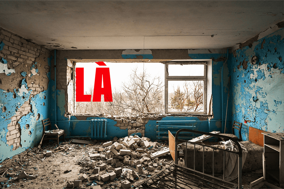 Campaign visual. Hospital in the town of Vysokopilla, Kherson Oblast. Ukraine, 2023. Photo: Colin Delfosse/ MSF
