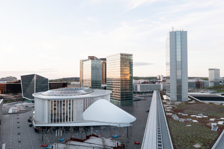 Le nombre d’actifs occupés au Kirchberg pourrait être multiplié par plus de cinq, selon les projections du Fonds Kirchberg. (Photo: EU)