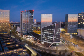 Le projet Infinity, développé par Immobel au Kirchberg. (Photo: Immobel)