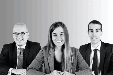 Daniel Riedel, Audrey Risser et Pol Mellina sont promus counsels chez BSP. (Photo: BSP/Maison Moderne)