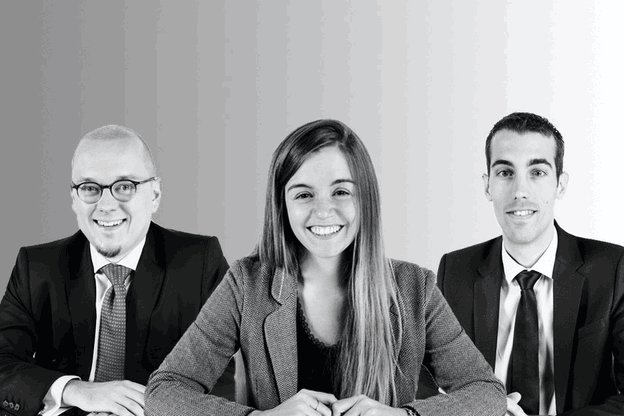 Daniel Riedel, Audrey Risser et Pol Mellina sont promus counsels chez BSP. (Photo: BSP/Maison Moderne)