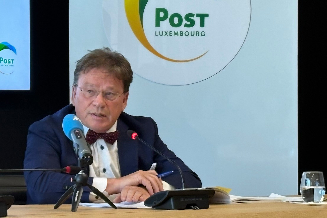 Post Group chairman Serge Allegrezza delivered his latest analysis of the group’s accounts on Tuesday 13 May. Photo: Maison Moderne