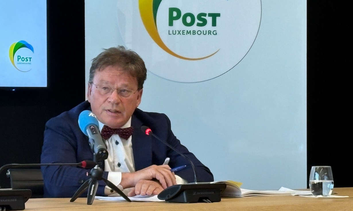 Le président du conseil d’administration, Serge Allegrezza, livrait ce mardi sa dernière analyse des comptes de Group Post. (Photo: Maison Moderne)