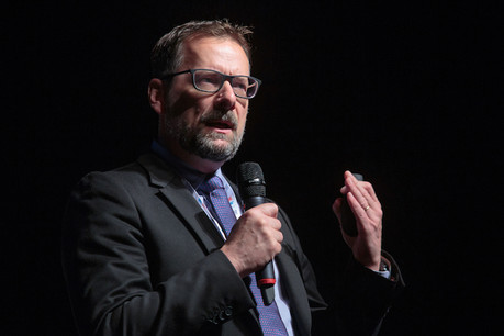 Steve Collar, CEO de SES, estime que le début d’année est en ligne avec les prévisions du groupe. (Photo: Matic Zorman/archives)