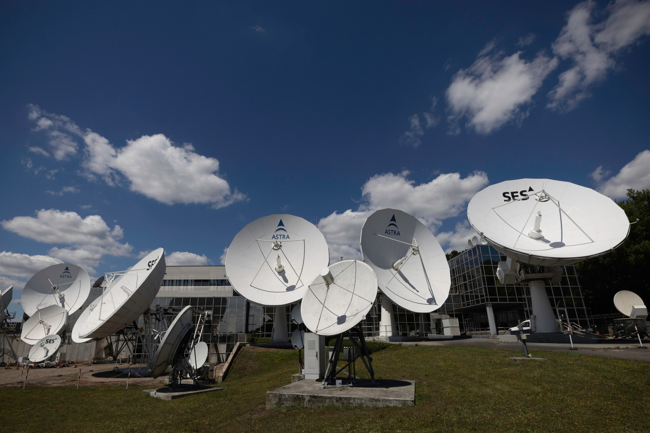 The SES constellation comprises 70 satellites in orbit.  Photo: Guy Wolff / Maison Moderne
