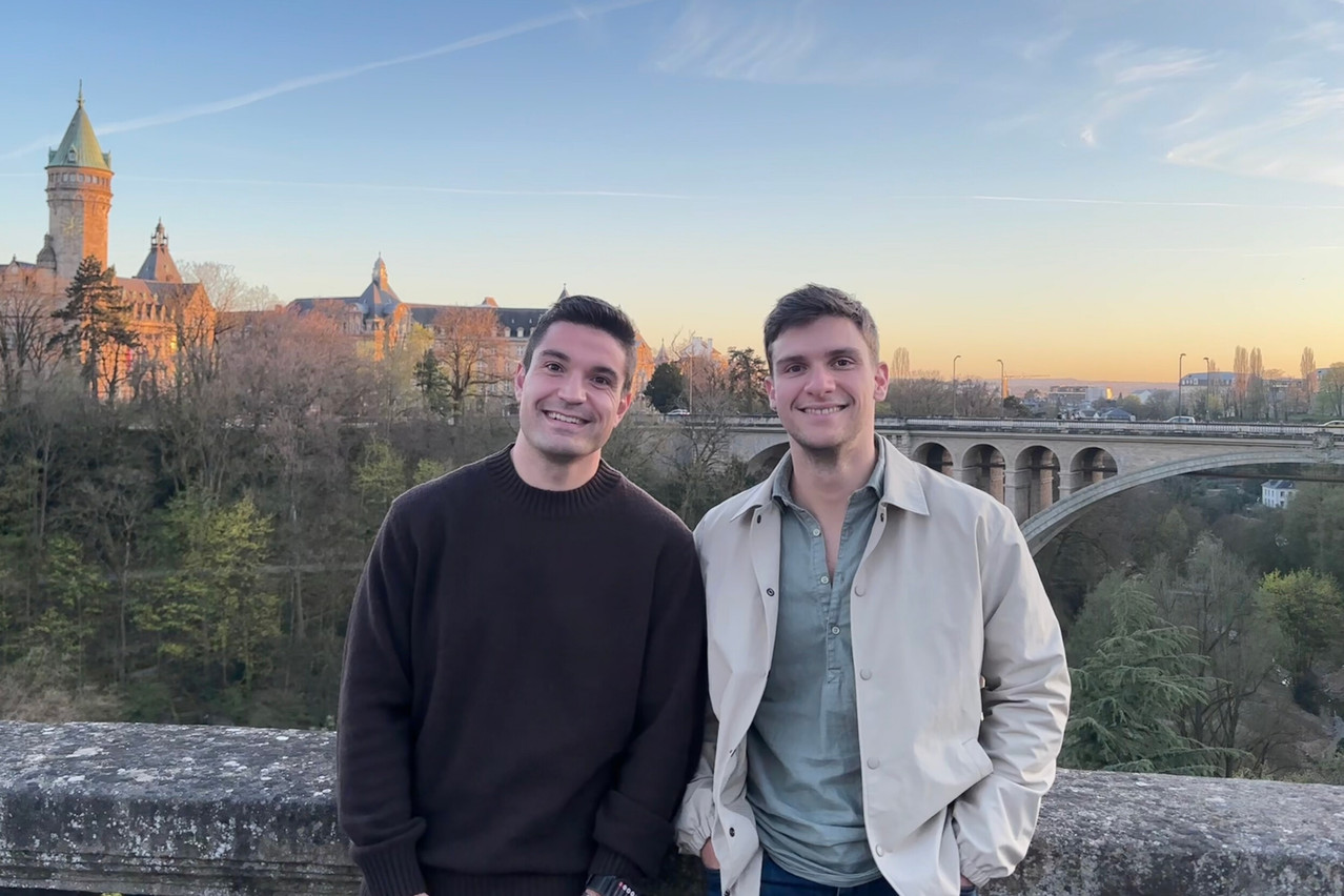 Salvador and Javier, two young entrepreneurs who have set out to tackle the housing crisis in Luxembourg. (Photo: Roomie Radar)