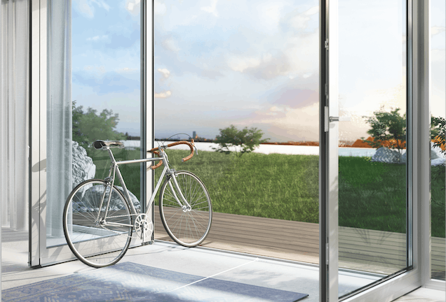 Des seuils sans obstacles de Schüco pour un habitat confortable tout au long de la vie. ©Schüco International KG