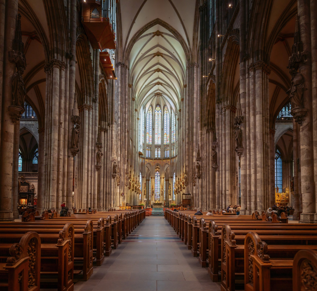 Interior of Cologne cathedral. Photo: Shutterstock