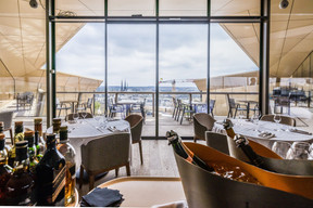 The Sixseven has a terrace that opens onto a unique panorama. Photo: Guy Wolff/Archives