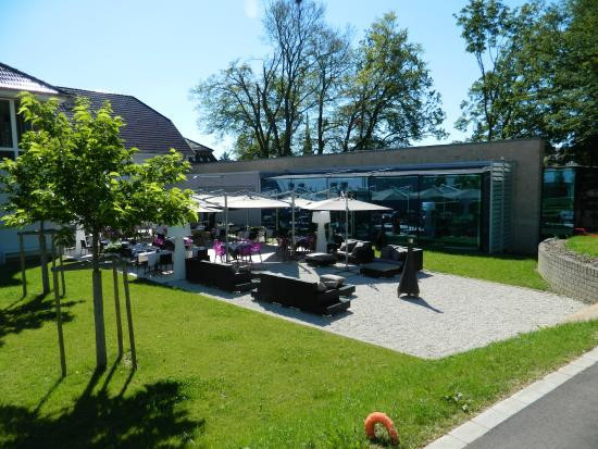 A courtyard terrace, away from prying eyes. Photo: Schéiss