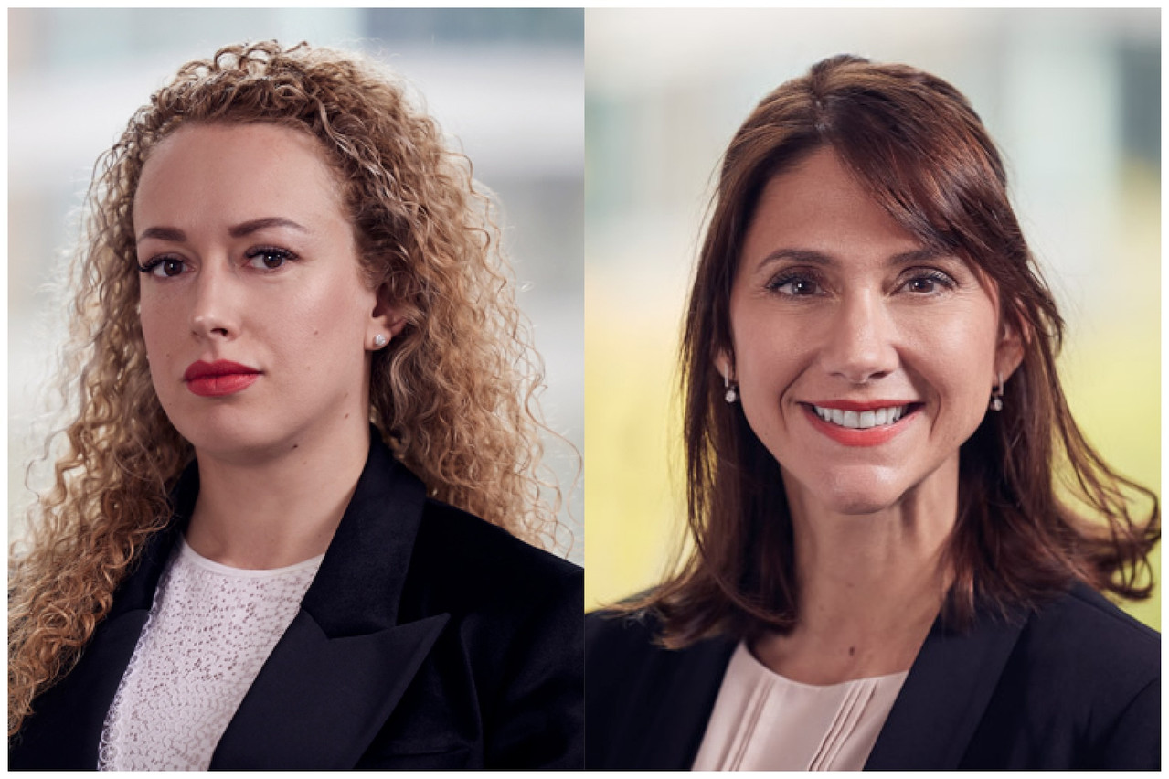 Irina Stoliarova, Counsel, Investment Management and  Marjorie André, Partner, Investment Management (Photo: Loyens & Loeff)