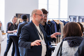 Christophe Braud (Post) at the Paperjam Club’s Workshops Day, which took place at Neimënster Abbey on 6 May 2025. Photo: Matthieu Barbosa