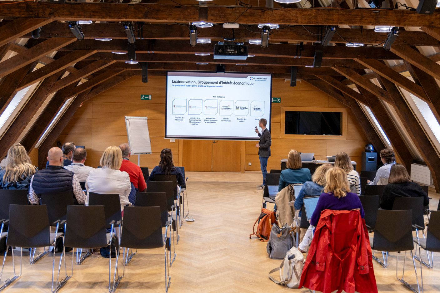 The Paperjam Club’s Workshops Day was held at Neimënster Abbey, 6 May 2025. Photo: Matthieu Barbosa