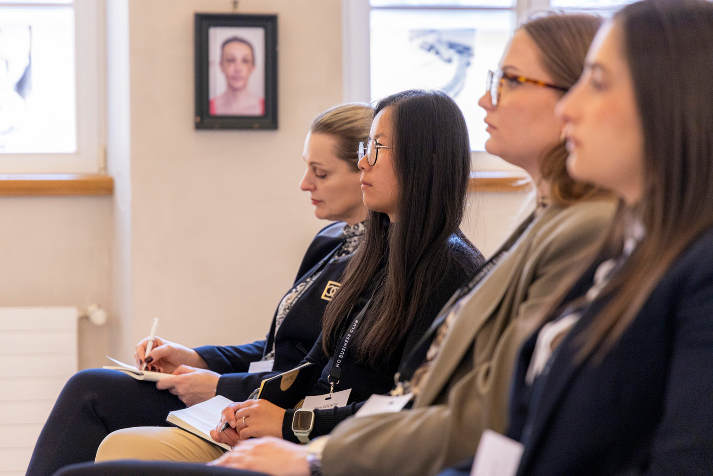 Marie Bodson (Marlière & Partners) at the Paperjam Club’s Workshops Day, which took place at Neimënster Abbey on 6 May 2025. Photo: Matthieu Barbosa