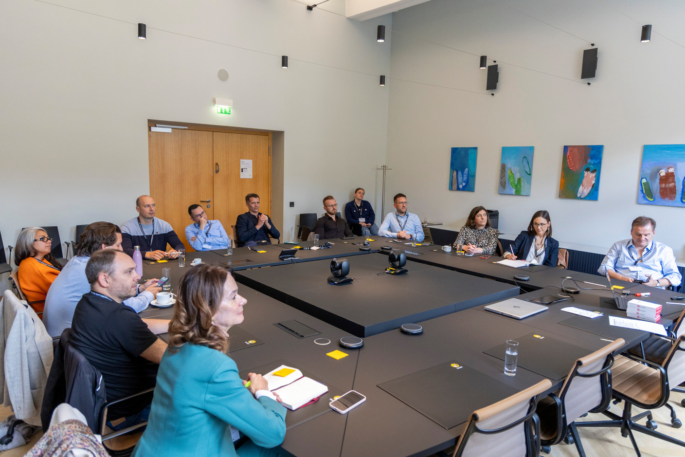 The Paperjam Club’s Workshops Day was held at Neimënster Abbey, 6 May 2025. Photo: Matthieu Barbosa