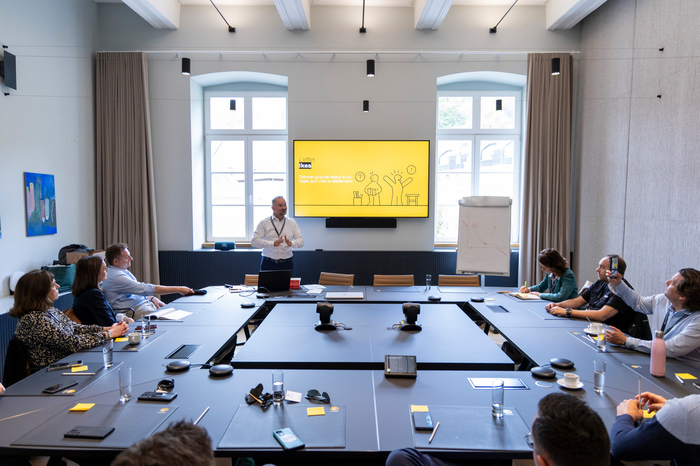 The Paperjam Club’s Workshops Day was held at Neimënster Abbey, 6 May 2025. Photo: Matthieu Barbosa