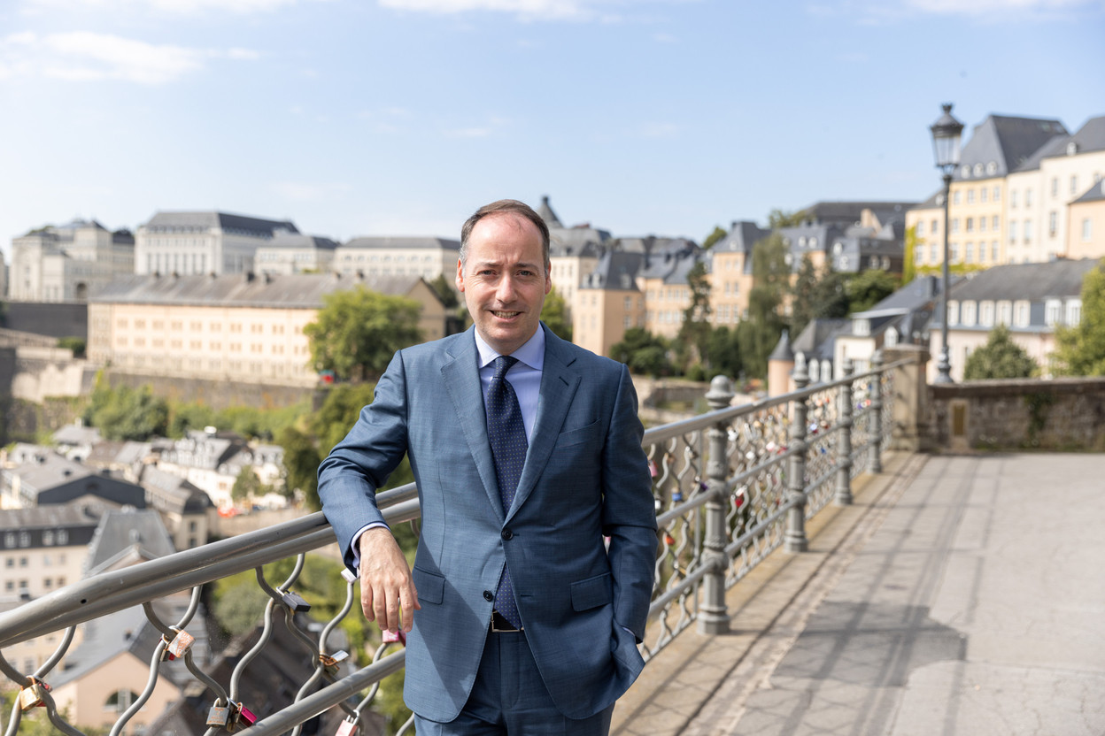 Enrique Sacau, group CEO of Kneip, a fund data service provider. Library photo: Romain Gamba/Maison Moderne