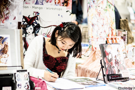 Sabrina Kaufmann (independent artist & mangaka). (Photo: DR)