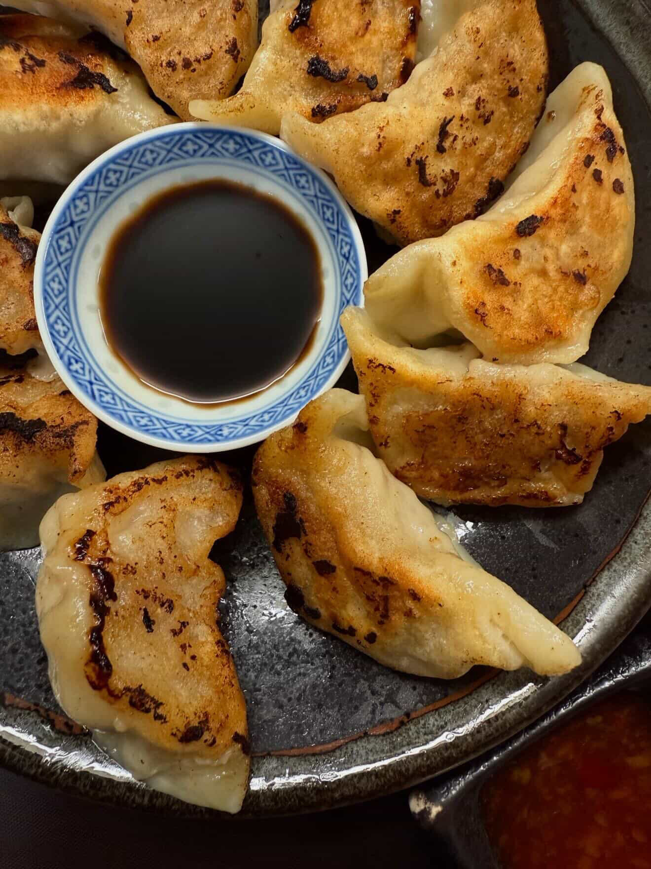 The Mandarin Room’s pan-fried dumplings, handmade by the parents. (Photo: Mandarin Room)