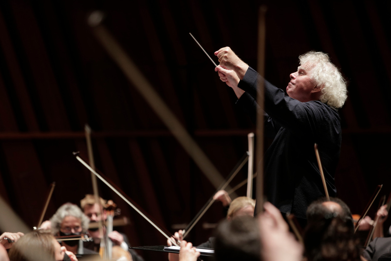 Siegfried – Sir Simon Rattle/Symphonieorchester des Bayerisch. (Photo: Philharmonie Luxembourg)