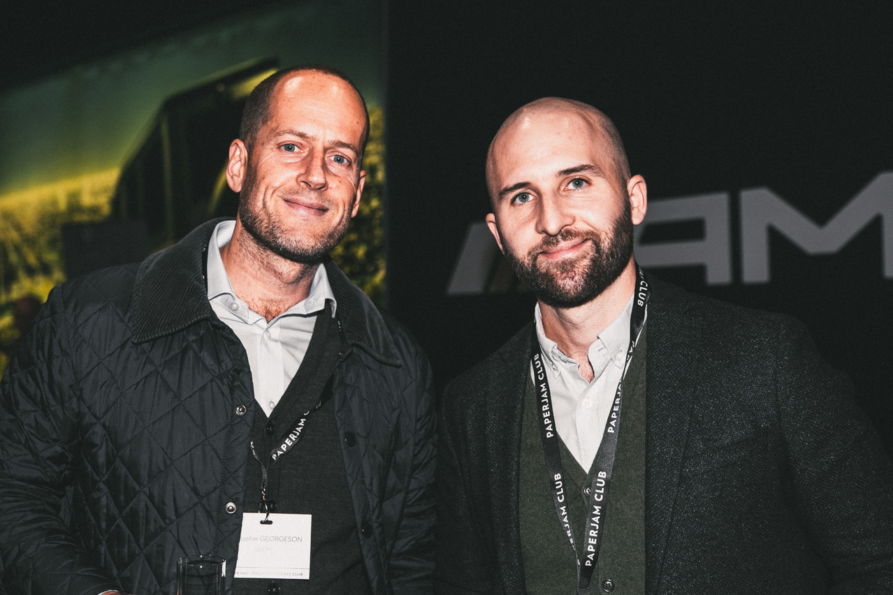 Christopher Georgeson et Simon Joly, les deux fondateurs de Docify, ont convaincu la plateforme du Groupe Bruxelles Lambert d’adopter leur technologie développée au Luxembourg. (Photo: Léo Biewer/Maison Moderne/Archives)