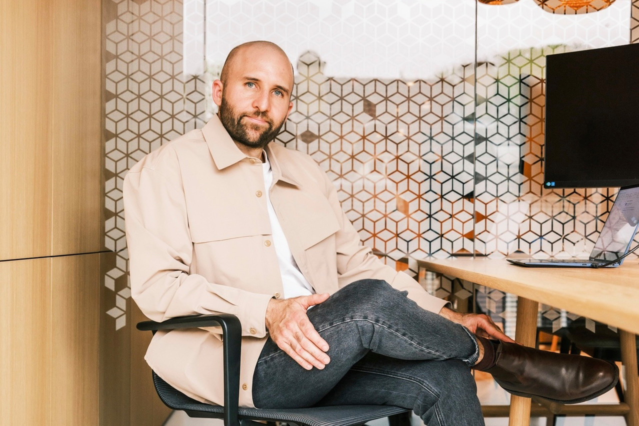 Simon Joly is the co-founder and CEO of Docify, a Luxembourg-based platform that aims to streamline project management, automate processes and generate documents. Photo: Gaël Lesure