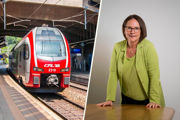 Sales of single-journey first-class tickets on the CFL surged by 49.8% between 2020 and 2025. This increase stands in contrast to the decline in annual season tickets and the low occupancy rate in these compartments. (Photos: Shutterstock, Nader Ghavani/archive; layout: Paperjam)