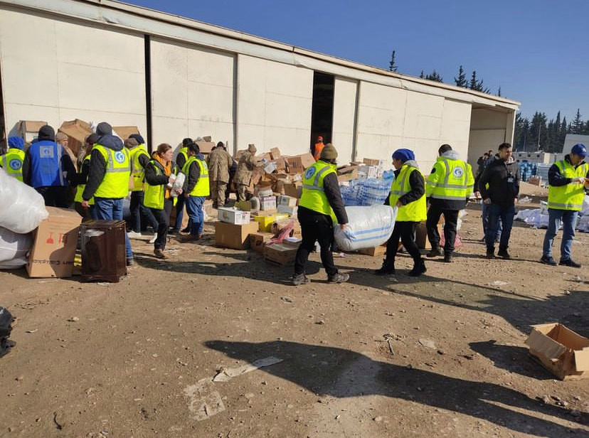 L’ASAM a commencé la distribution de biens nécessaires en urgence à Hatay en Turquie.   (Photo: Association for Solidarity with Asylum Seekers and Migrants, ASAM)