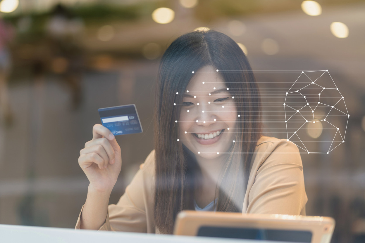 Easy biometric recognition is one solution banks can now use to ensure greater security. Shutterstock