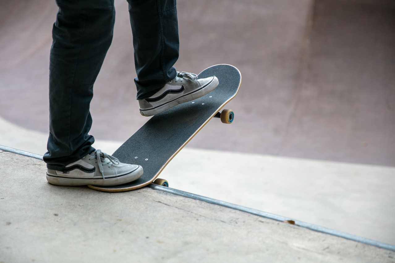 Il faut compter 110€ en moyenne pour une bonne planche de skate. (Photo: Romain Gamba / Maison Moderne)