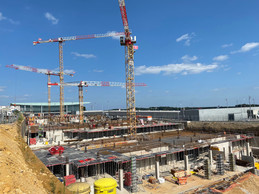 Vue du chantier en juillet 2021. (Photo: Costantini)