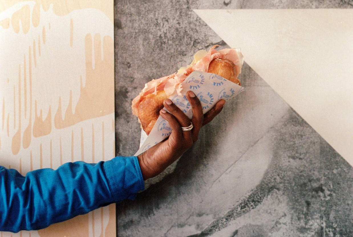 Sandwiches are in the spotlight at Small Talk. Photo: Christof Weber