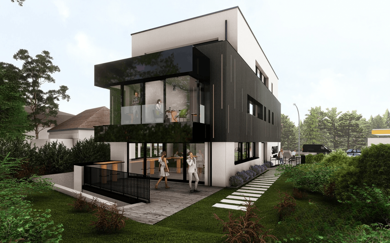 Le nouveau siège de l’entreprise Smart Media & Digital à Frisange. (Photo: Arco & Smart Media)