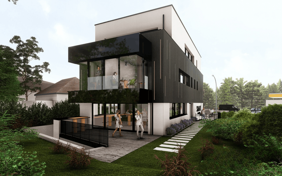 Smart Media & Digital's new headquarters in Frisange.  Photo: Arco & Smart Média
