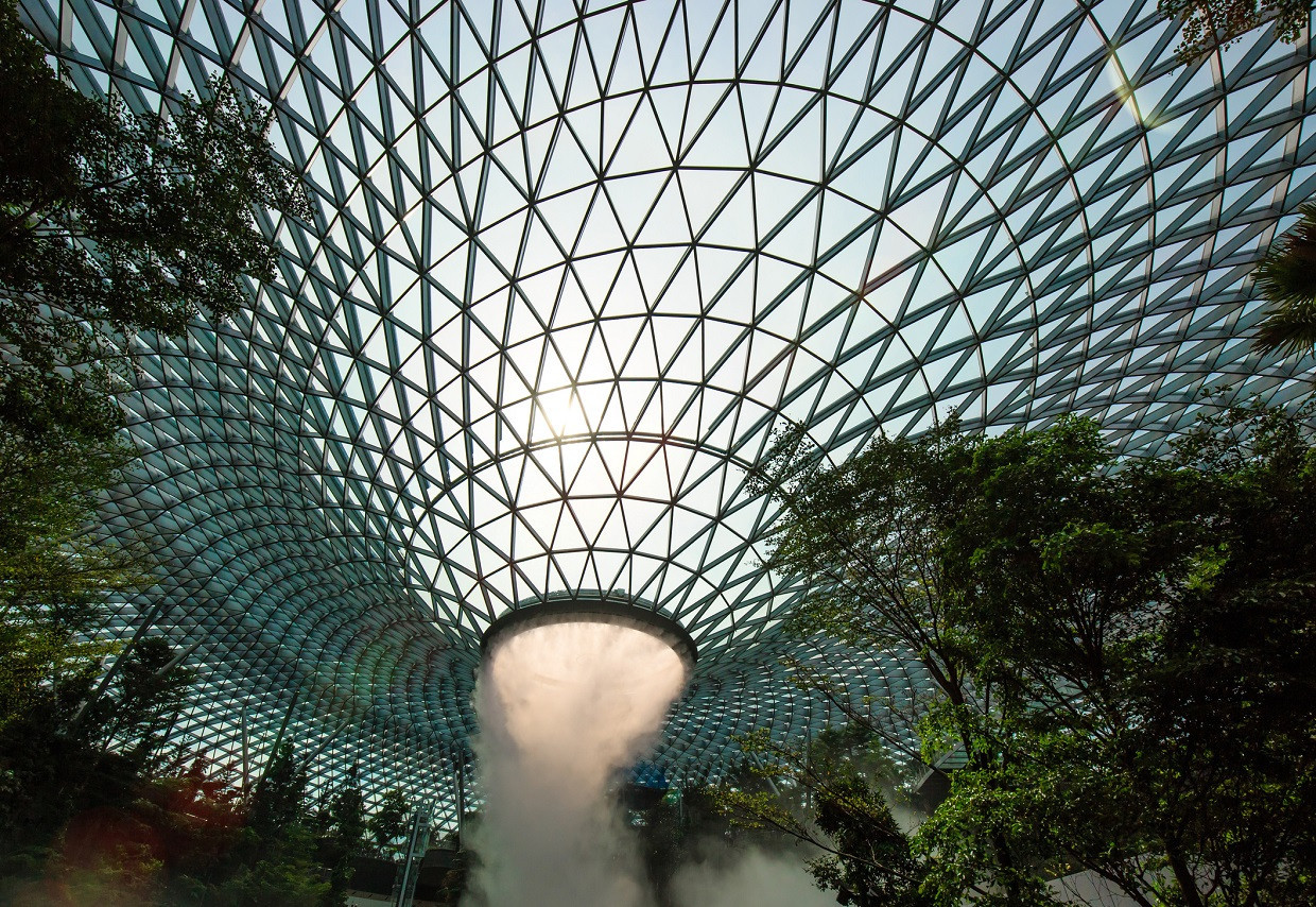 Singapore airport. (Photo: Lyxor ETF)