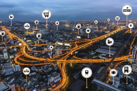 La smart city permet d’améliorer le quotidien des citoyens tout en utilisant les nouvelles technologies. (Illustration: Shutterstock)