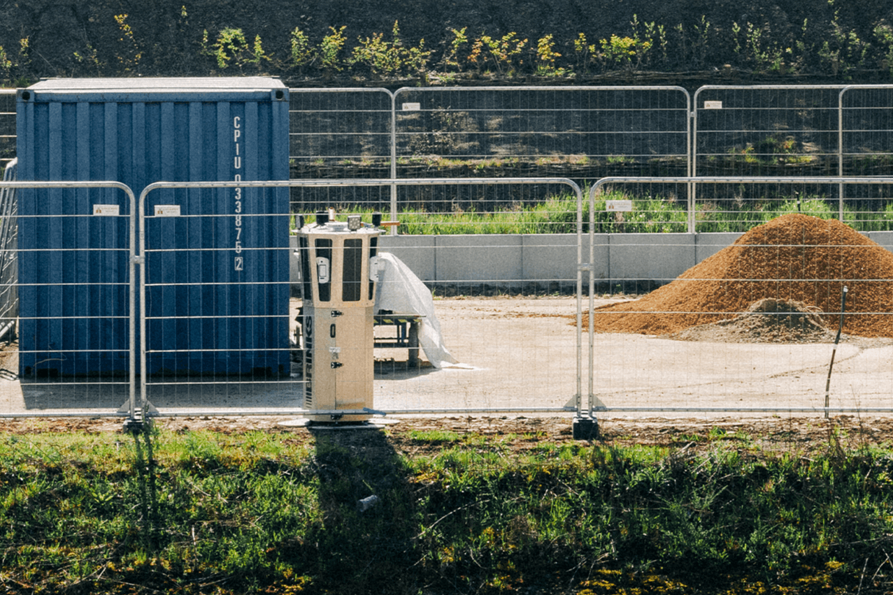Brink’s also supports the security of active construction sites. Julian Pierrot / Paperjam
