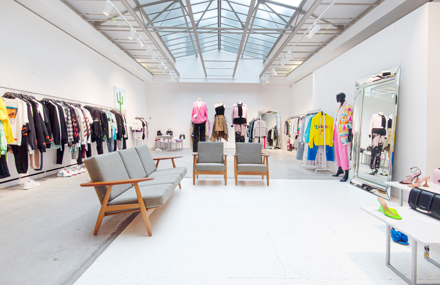 The Brussels outlet focuses more on young designers. (Photo: Henri Doyen/Smets)