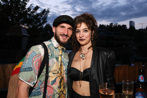 Sheyda Vatankhah (PlanetPlus), on right. Photo: Marie Russillo/Maison Moderne