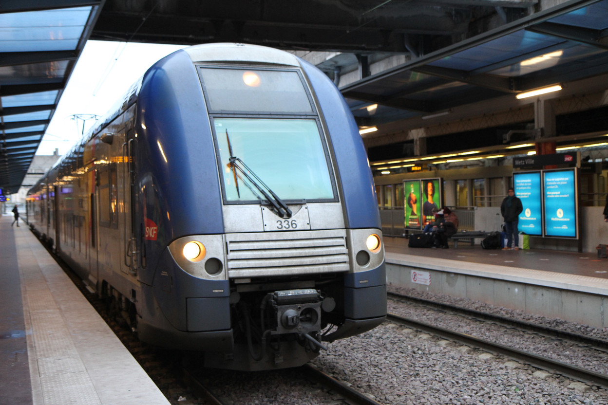 The disruptions are expected to affect cross-border workers directly, as the 6.46am and 7.46am trains from Metz to Luxembourg will be cancelled, as will the 7.36am train from Thionville.  Photo: Frédéric Antzorn, Maison Moderne archive