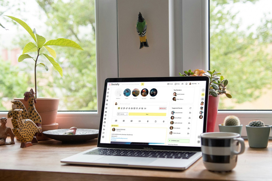 Socially is a saas based social networking platform for Niche communities. (Photo: socially.so design team)