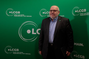 Patrick Dury (Président du LCGB) (Photo: Matic Zorman)