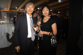 Shigeji Suzuki (Ambassadeur du Japon au Luxembourg) et son épouse. ((Photo: Nader Ghavami))