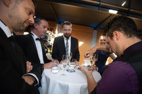 Jean-Philippe Ulrich (Cegecom), Yannick Doyen (POST Telecom) ((Photo: Nader Ghavami))