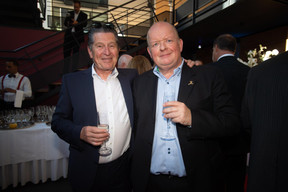 Edouard Wangen et Jean-Philippe Boever (Eolis Media) ((Photo: Nader Ghavami))
